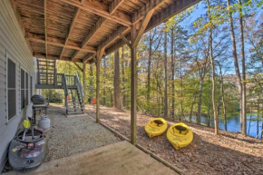 Luxe Lake Hartwell Waterfront Getaway with Fire Pit!